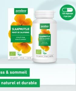 Pavot de Californie/Escholtzia 240 mg 120 Vcaps BIO, 120 gélules
